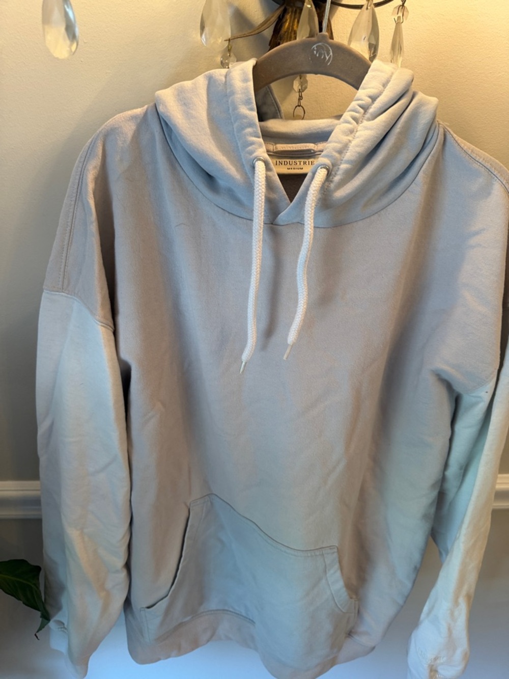 Industrie Clothing Light Gray Pullover Hoodie